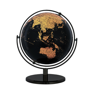 Piccolo Globo Terrestre con Supporto Girevole in Acciaio Inossidabile <span class=keywords><strong>per</strong></span> <span class=keywords><strong>Adulti</strong></span> - Elegante Decorazione <span class=keywords><strong>per</strong></span> Casa, Ufficio, Scrivania e Libreria & Regalo - Product Image 1