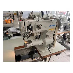 Iyi durumda Jukis 1342 tek iğne birleşik besleme Lockstitch endüstriyel DİKİŞ MAKİNESİ dikey eksen büyük kanca Mac