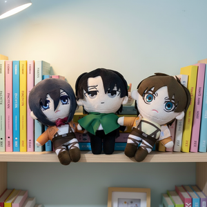 ตุ๊กตาอนิเมะสไตล์ญี่ปุ่น 3 แบบ ตุ๊กตาการ์ตูนยักษ์ อีเรน มิคาสะ ตุ๊กตาผ้าพลัฌนุ่ม ของเล่นตุ๊กตาอนิเมะ ตุ๊กตาผ้าพลัฌ - Product Image 2