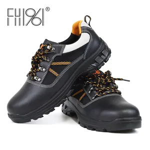 FH1961 Outdoor Rugged Safety Shoes Steel Toe Waterproof Boots for Men Heavy Duty Construction Site Wear Security boots