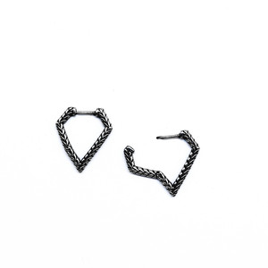 Triangular Stud <b>Earrings</b> Geometric Stainless Steel Women's Fashion Jewelry 316L Hypoallergenic Ear <b>Post</b> <b>Earrings</b> For Daily Wear - Product Image 3