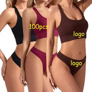 Comfortable Stylish women bra tong set Deals 