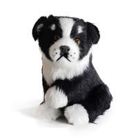 Haute qualité golden retriever rottweiler réel chien en peluche chiot mini animal en peluche réaliste jouets pour chien en peluche