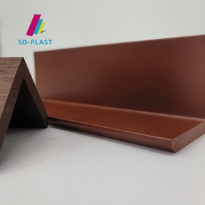 Hiện đại grey WPC <span class=keywords><strong>Panel</strong></span> tường 2.5-30 mét ngoài trời WPC rãnh <span class=keywords><strong>Panel</strong></span> tường và cổ điển WPC <span class=keywords><strong>Panel</strong></span> tường mịn kết thúc l-hình dạng góc - Product Image 3