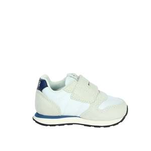 Sun68 Zapatillas para niños Blancas Z35301F con cierre de velcro Zapatos casuales para niños - Product Image 4