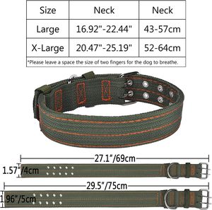 Colliers tactiques avec collier pour chiot, collier pour animaux de compagnie en nylon, nylon tactique avec quincaillerie de qualité supérieure, excellent choix pour toutes les races de chiens - Product Image 4