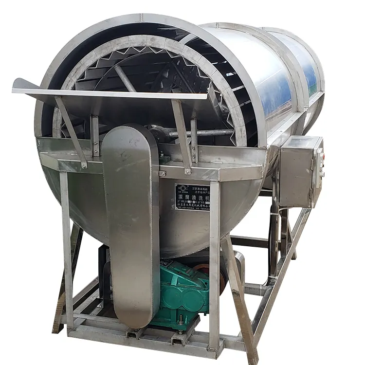 Li-Gong Électrique Arachides Machine à Laver les Fruits Et Machine de Nettoyage Avec Rouleau