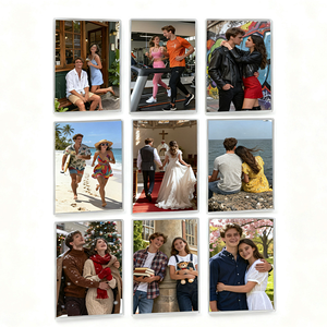 Custom <strong>Instagram</strong> Style Magnetic Frame for <strong>Photos</strong>, Magnet for Refrigerator,Fujifilm Instax Mini Size Camera Fridge Magnet Frame - Product Image 1