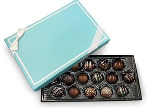 Nastro bianco buon prezzo cioccolato Bonbon scatola di imballaggio di lusso pianeta cioccolato scatola regalo Bonbon - Product Image 6