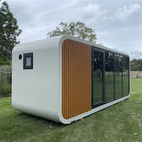 Prix Usine – Maison Conteneur en Acier au Design Moderne, Modèle Apple Cabin, pour Appartement, Atelier, Centre Commercial, Hôtel, École – 20FT/40FT Personnalisable