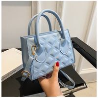 Ladies Mini Tote Luxury Female Small Handbags Purses Women Shoulder Bag Diamond Lattice Bags