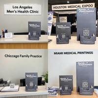 Support de brochure en carton personnalisé, présentoir de comptoir, porte-dépliants en papier pour cartes de visite, présentoir promotionnel POS