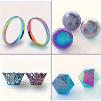 Poudre de Mica miroir 10 couleurs pour bricolage artisanat 3g par artisanat effets de changement de couleur bijoux Graffiti Silicone moule artisanat fournitures