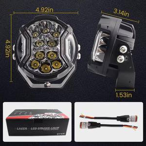 Foco de motocicleta de alta potencia 110W blanco amarillo GR ADV con interruptor de arnés para <span class=keywords><strong>BMW</strong></span> R <span class=keywords><strong>1200</strong></span> 1250 <span class=keywords><strong>GS</strong></span> LC Adventure - Product Image 4