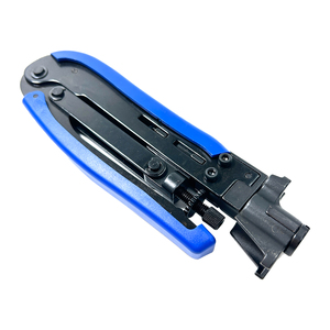 Pince à sertir pour câbles en acier, outil de compression de qualité industrielle, surface de mâchoire lisse, anti-statique, garantie 1 an pour RG59 RG6 RG11 F - Product Image 4