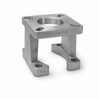 Support en acier inoxydable 304 316 316L, procédé de sol de silice, moulage de précision, surface polie, résistant à la corrosion, personnalisé OEM