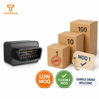 Traceur GPS OBD 4G Plug & Play à faible MOQ, OEM/ODM, avec positionnement en temps réel (GPS, BDS, LBS), géolocalisation et antivol pour flotte de véhicules