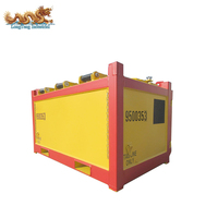 DNV 2.7 ou ISO 10855 Boîte à outils conteneur offshore en acier corten standard de 6 pieds à vendre