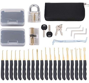 Juego de <span class=keywords><strong>24</strong></span> Herramientas de Cerrajería al por Mayor, Juego de <span class=keywords><strong>24</strong></span> Piezas para Abrir Cerraduras - Product Image 1