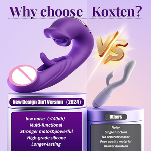 Atacado 3-em-1 Feminino USB Powered Vibrador 7-Frequência G-Spot Masturbação Snap-On Boca Flap Tongue Novo Design de Comércio Exterior - Product Image 6
