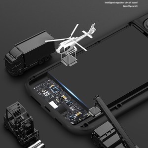 <span class=keywords><strong>Batterie</strong></span> <span class=keywords><strong>externe</strong></span> portable 6800mAh en tissu Oxford pour <span class=keywords><strong>iPhone</strong></span> <span class=keywords><strong>13</strong></span> <span class=keywords><strong>Pro</strong></span> <span class=keywords><strong>Max</strong></span>, étui de charge pour téléphone - Product Image 6