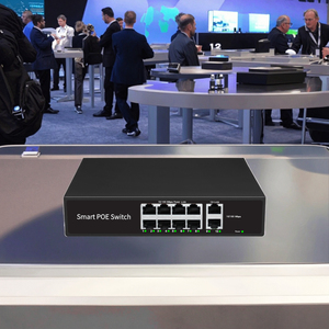 PoE mạng chuyển đổi với 10 gam <span class=keywords><strong>Ethernet</strong></span> an ninh & VLAN chức năng SNMP & QoS <span class=keywords><strong>IP</strong></span> mạng 1 năm bảo hành - Product Image 3