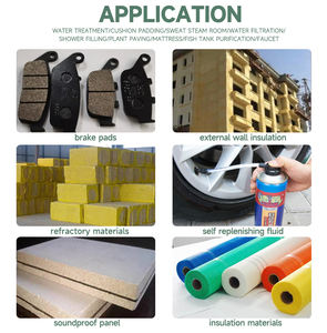 फायर प्रूफ सामग्री सेपियोलाइट पाउडर गर्मी प्रतिरोधी सेपियोलाइट फाइबर-ब्रेक पैड गैसकेट दीवार इन्सुलेशन के लिए उच्च तापमान - Product Image 5