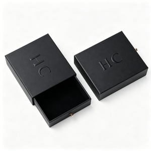 Caja de Cartón Rígido con Anillo Deslizante para Joyería, Fabricante Mayorista, Logotipo Personalizado, Proveedor a Granel, Directo de Fábrica, Global - Product Image 3