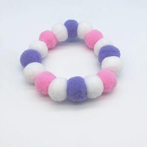 Personalizado lindo nuevo dulce Markron Color lindo mascota Collar perro Bola de felpa Collar con campana Collar para mascotas para gatos y perros pequeños - Product Image 1