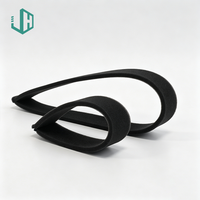 Éponge absorbante acoustique en mélamine noire haute densité, mousse d'isolation phonique pour la réduction du bruit de vibration des aspirateurs