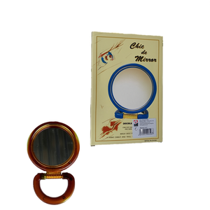 Chic De Mirror Double Sided Compact Mirror With Ring Holder For Vanity Use Ref 09526 - Product Image 1