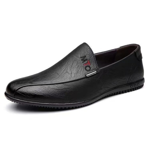 Scarpe Casual Comode Hongyan in Morbida Pelle PU per Uomo, Scarpe da Passeggio Slip-On - Product Image 3