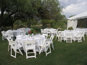 Wholesale Wimbledon <strong>White</strong> Resin Folding Chair for Outdoor Garden Hotel <strong>Hall</strong> Wedding Celebrations Party Portable Living Room - Product Image 3