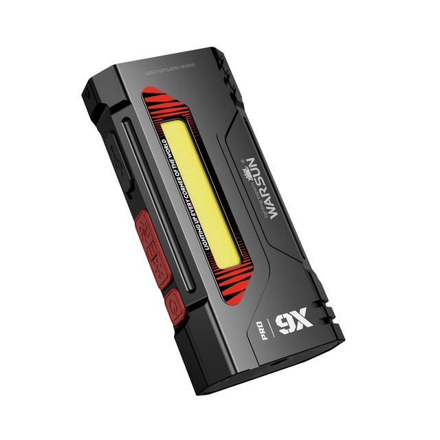 WARSUN X6 Multifunctional Work Light LED Torch with UV and Red Laser Most Popular EDC Torch