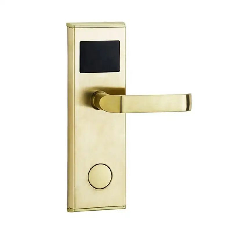 Stainless steel electronic RFID door lock system for hotel room