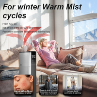 Humidificateur Intelligent à Ultrasons de Chambre à Coucher, Diffuseur d'Huiles Essentielles de Grande Capacité, 13L, Télécommande, Haute Qualité