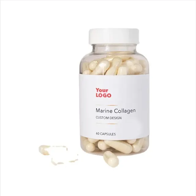 Marine Collagen Capsule For Unaffected GMP-Approved Practices Wheat-free cooking Sustainability-focused