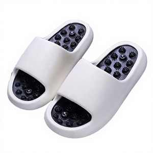 Sandalias de Acupresión para Hombre, Diseño de Diamantes, Punta Abierta, Casuales, para Verano, Playa, Exterior, con Parte Superior de EVA - Product Image 2