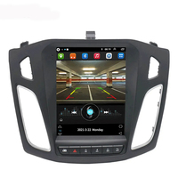 9.7 "2 Din Android autoradio stéréo 1 + 32/2 + 64GB Autoradio GPS Wifi BT FM RDS écran Vertical pour Ford Focus 2012-2018
