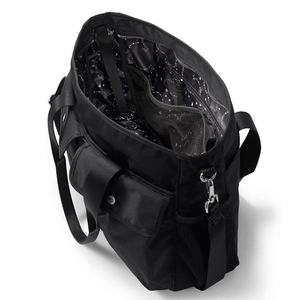 High Grade Durable <strong>Black</strong> Handbag Nylon Diaper <strong>Bag</strong> Tote Baby Products Organizer <strong>Bag</strong> Infusion Pump <strong>Bag</strong> <strong>Nappy</strong> Change Organizer - Product Image 4