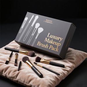 Custom Size Self Erecting Rectangle <b>White</b> Cardboard Cosmetic Packaging <b>Box</b> for Makeup for Lotion - Product Image 2