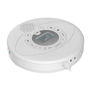 Lecteur CD portable anti-skip Walkman avec écran LCD, sortie RCA, Bluetooth, MP3, lecteur audio pour la lecture précoce de l'anglais à domicile - Product Image 3