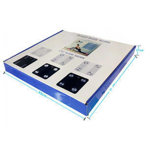 Báscula de Grasa Corporal Electrónica Inteligente Inalámbrica de 180 kg, Personalizable al por Mayor, para Uso Doméstico con Bluetooth y Cuerpo de Vidrio, Transfronteriza - Product Image 1