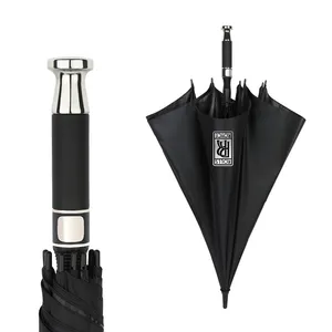Toptan golf şemsiyesi büyük boyutu-Toptan büyük boy rüzgar geçirmez Rolls Royce şemsiye yüksek kaliteli payung özel Logo baskı Golf şemsiyesi