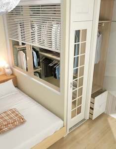 Armoires de dressing personnalisées de petite taille, style urbain contemporain, simplicité, haut de gamme, professionnelles - Product Image 3