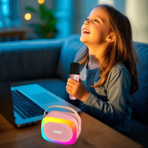 Ontwerp handtas professionele lichte grote outdoor actieve <span class=keywords><strong>speaker</strong></span> microfoon met lange levensduur batterijen en draadloze microfoon - Product Image 3