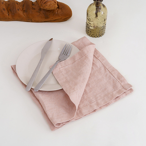 Stock Offre Spéciale <span class=keywords><strong>de</strong></span> <span class=keywords><strong>serviette</strong></span> <span class=keywords><strong>de</strong></span> <span class=keywords><strong>table</strong></span> en lin pur 100 <span class=keywords><strong>de</strong></span> 2cm <span class=keywords><strong>de</strong></span> style simple <span class=keywords><strong>de</strong></span> haute qualité pour hôtel et restaurant - Product Image 5