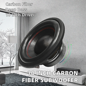 Altavoz Subwoofer KUERL de 10 Pulgadas con Cono de Fibra de Carbono, 4 Ohmios, 150W <span class=keywords><strong>RMS</strong></span>, 12V, Diseño de Bocina, 1 Año de Garantía - Product Image 2