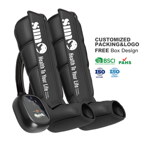 Lymphatic Air Compression Vibrating <strong>Heat</strong> Massage <strong>Boots</strong> High Quantity Recovery Pump Calf Foot Knee Leg Massage <strong>Boots</strong> - Product Image 1