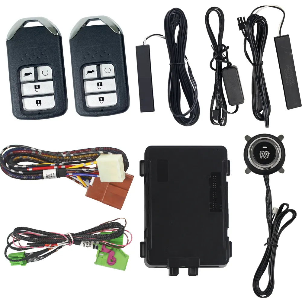 Plug & Play Sistem Remote Memulai Mesin PKE Mobil, MASUK TANPA Kunci Aksesori Honda CRV 2007 2008 2009 2011